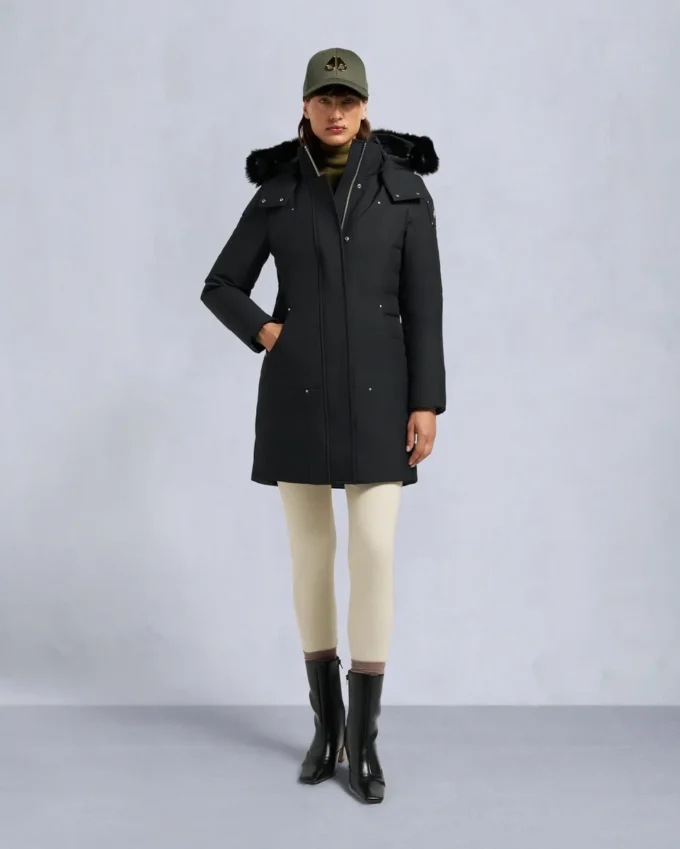Parka mit Lammfellbesatz Parka mit Lammfellbesatz
