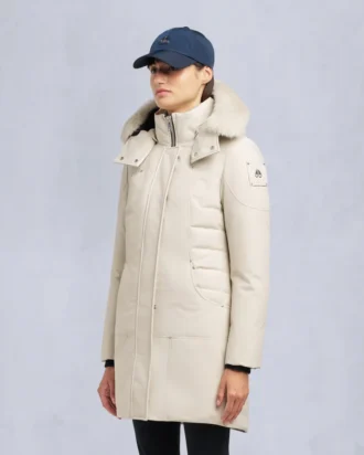 Parka mit Lammfellbesatz