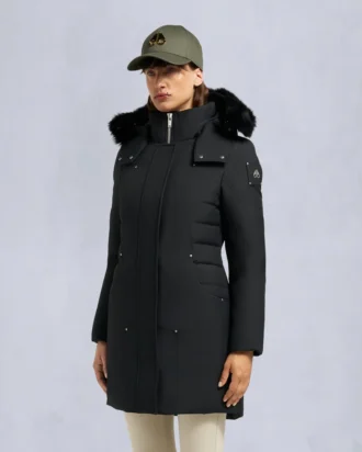 Parka mit Lammfellbesatz
