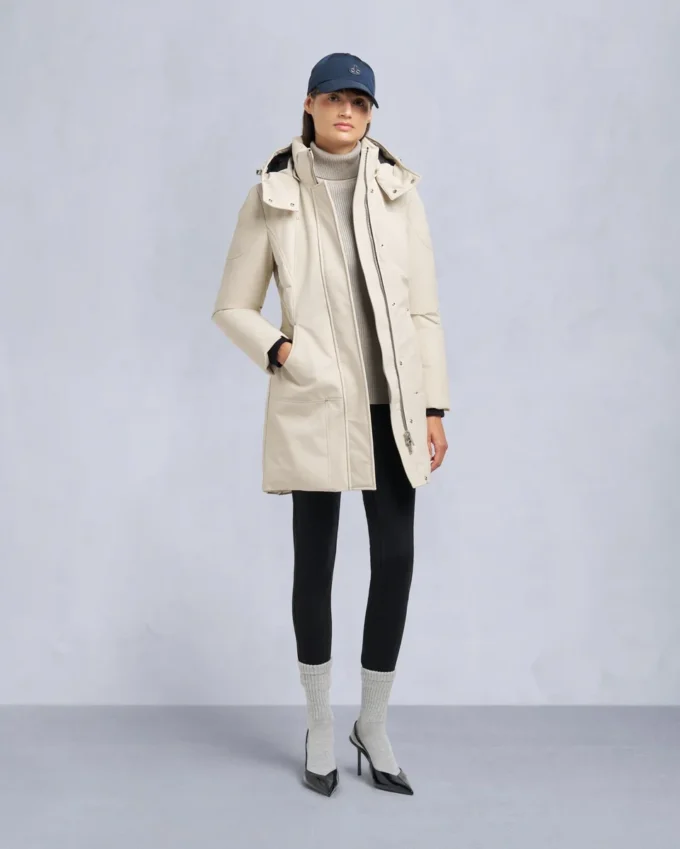 Parka mit Lammfellbesatz Parka mit Lammfellbesatz