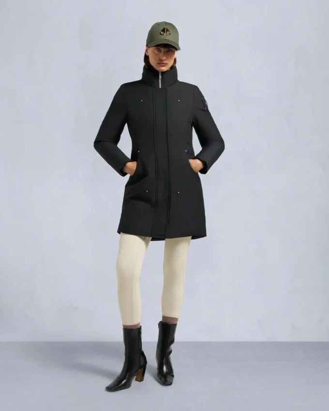 Parka mit Lammfellbesatz Parka mit Lammfellbesatz
