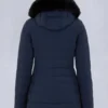 Roselawn Shearling Trim Jacke Roselawn Shearling Trim Jacke