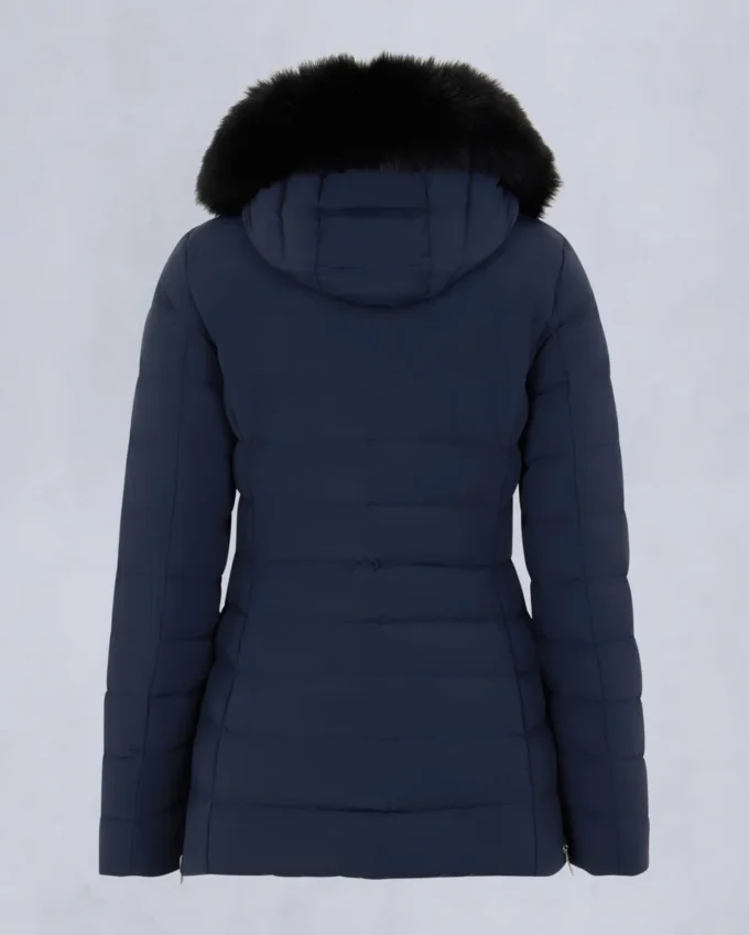 Roselawn Shearling Trim Jacke Roselawn Shearling Trim Jacke