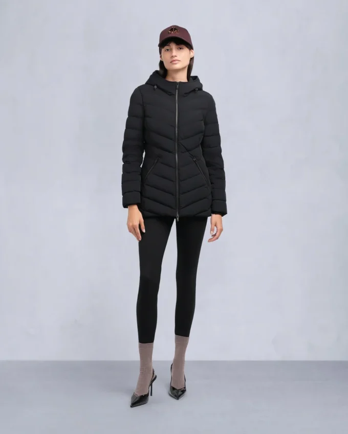 Roselawn Shearling Trim Jacke Roselawn Shearling Trim Jacke