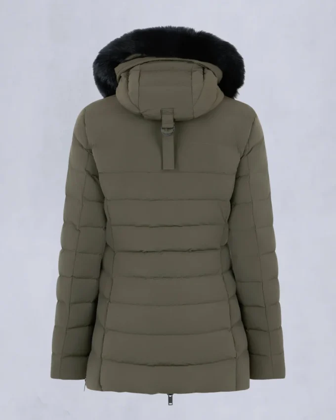 Roselawn Shearling Trim Jacke Roselawn Shearling Trim Jacke