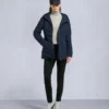 Roselawn Shearling Trim Jacke Roselawn Shearling Trim Jacke