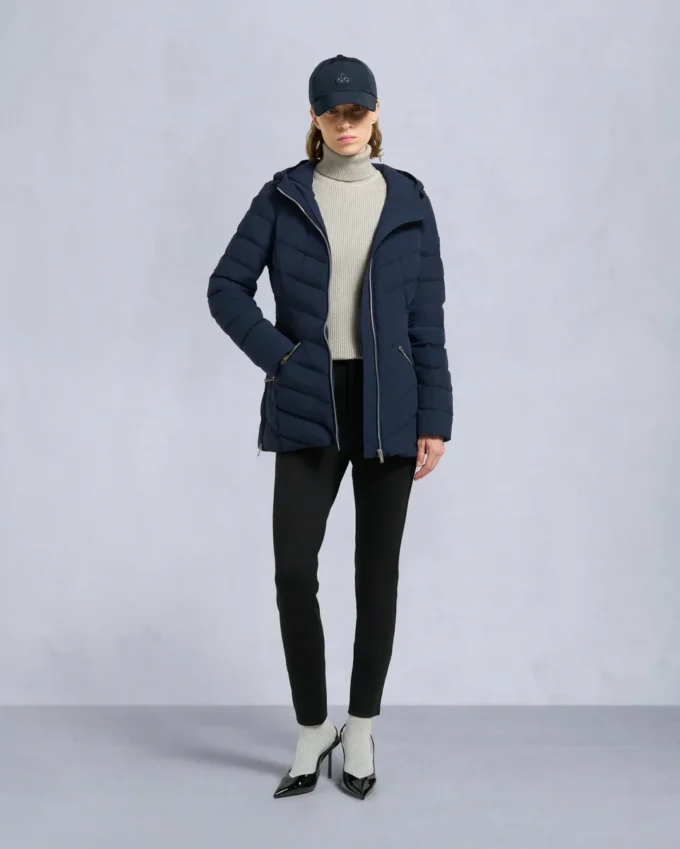 Roselawn Shearling Trim Jacke Roselawn Shearling Trim Jacke