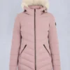 Roselawn Shearling Trim Jacke Roselawn Shearling Trim Jacke